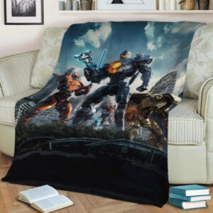 PACIFIC RIM FLEECE BLANKET GIFT FOR FAN