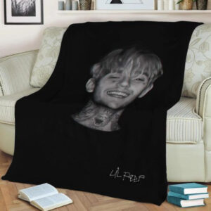 LIL PEEP FLEECE BLANKET GIFT FOR FAN