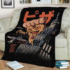 PIZZA! KONG FLEECE BLANKET GIFT FOR FAN