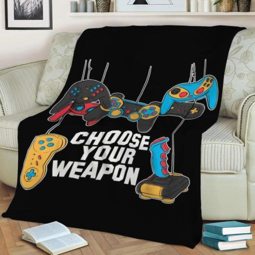 GAMER GAMING CONTROLLER FLEECE BLANKET GIFT FOR FAN GAMER GAMING CONTROLLER FLEECE BLANKET GIFT FOR FAN