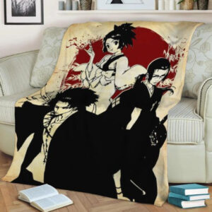 SAMURAI CHAMPLOO RED MOON ANIME JAPAN BEST SELLER FLEECE BLANKET GIFT FOR FAN