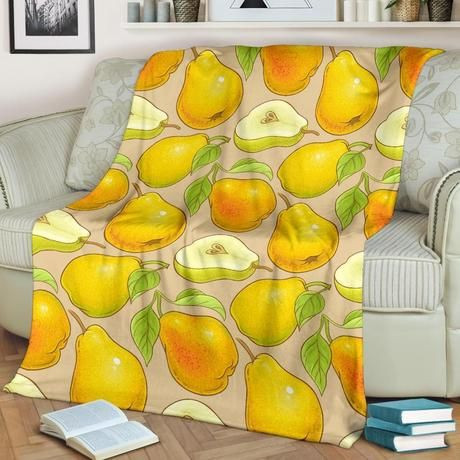 PEAR BESTSELLER FLEECE BLANKET GIFT FOR FAN PEAR BESTSELLER FLEECE BLANKET GIFT FOR FAN
