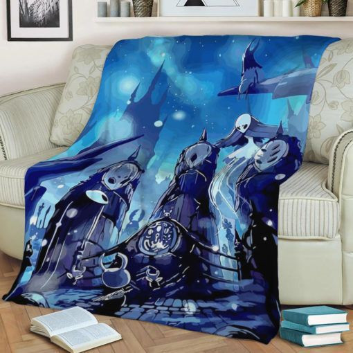 HOLLOW KNIGHT BEST SELLER FLEECE BLANKET GIFT FOR FAN HOLLOW KNIGHT BEST SELLER FLEECE BLANKET GIFT FOR FAN