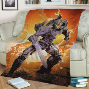 PACIFIC RIM UPRISING FLEECE BLANKET GIFT FOR FAN