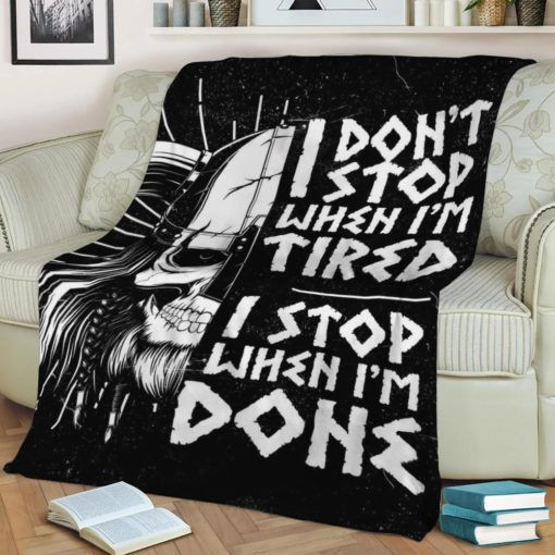 PROUD VIKING QUOTE FLEECE BLANKET GIFT FOR FAN PROUD VIKING QUOTE FLEECE BLANKET GIFT FOR FAN