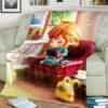 CUTE LEGEND OF ZELDA ART BEST SELLER FLEECE BLANKET GIFT FOR FAN
