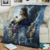 BEAUTY AND THE BEAST FLEECE BLANKET GIFT FOR FAN