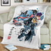 CRAZY DIAMOND WATERCOLOR ANIME JAPAN BEST SELLER FLEECE BLANKET GIFT FOR FAN