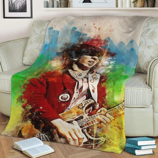 STEVE RAY FLEECE BLANKET GIFT FOR FAN STEVE RAY FLEECE BLANKET GIFT FOR FAN