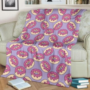DONUT BESTSELLER FLEECE BLANKET GIFT FOR FAN