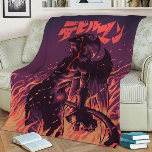 DEVILMAN CRYBABY BEST SELLER FLEECE BLANKET GIFT FOR FAN DEVILMAN CRYBABY BEST SELLER FLEECE BLANKET GIFT FOR FAN