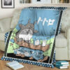 TOTORO ANIME FLEECE BLANKET GIFT FOR FAN