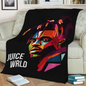 JUICE WORLD BEST SELLER FLEECE BLANKET GIFT FOR FAN