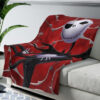 JACK SKELLINGTON EMOTION FUNNY BEST SELLER FLEECE BLANKET GIFT FOR FAN