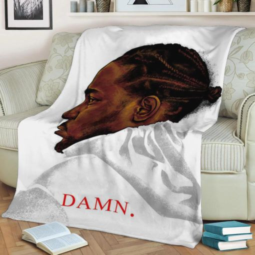 KENDRICK LAMAR DAMN FLEECE BLANKET GIFT FOR FAN KENDRICK LAMAR DAMN FLEECE BLANKET GIFT FOR FAN