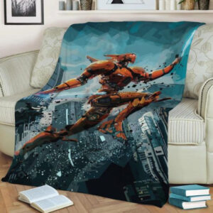 PACIFIC RIM FLEECE BLANKET GIFT FOR FAN