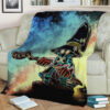 SOUL OF THE BLACK MAGE FLEECE BLANKET GIFT FOR FAN