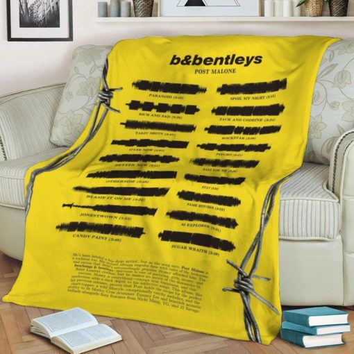 BEERBONGS AND BENTLEYS PM BEST SELLER FLEECE BLANKET GIFT FOR FAN BEERBONGS AND BENTLEYS PM BEST SELLER FLEECE BLANKET GIFT FOR FAN