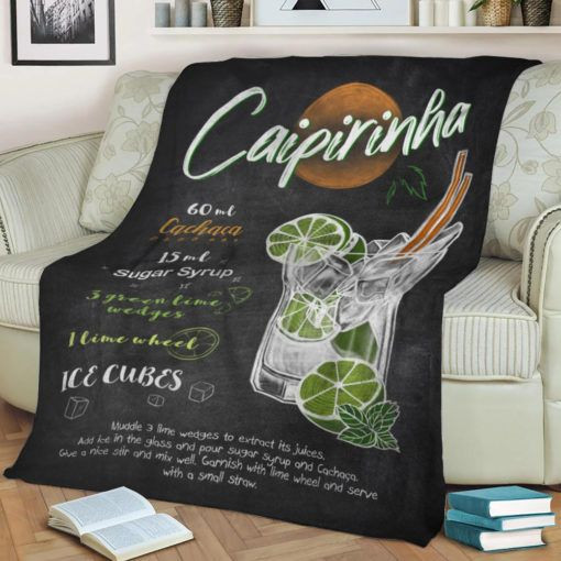 CAIPIRINHA BEST SELLER FLEECE BLANKET GIFT FOR FAN CAIPIRINHA BEST SELLER FLEECE BLANKET GIFT FOR FAN