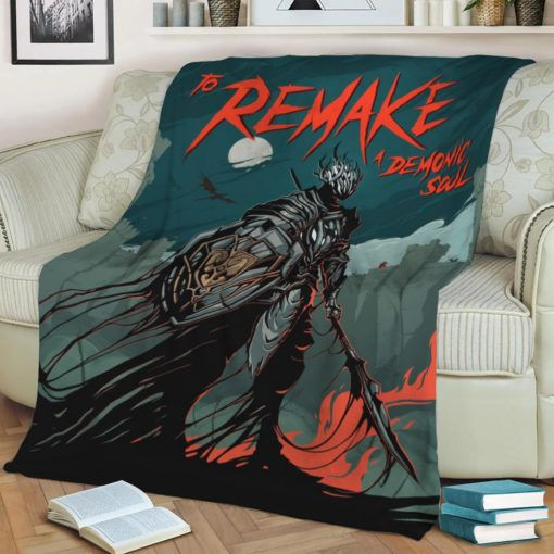 TO REMAKE A DEMONIC SOUL ANIME JAPAN BEST SELLER FLEECE BLANKET GIFT FOR FAN TO REMAKE A DEMONIC SOUL ANIME JAPAN BEST SELLER FLEECE BLANKET GIFT FOR FAN