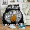 NURSE CARING LOVING BIG HEART BEST SELLER FLEECE BLANKET GIFT FOR FAN