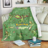 LET’S GO FLYGON POKEMON FLEECE BLANKET GIFT FOR FAN