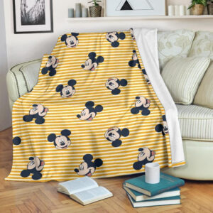 PATTERN MICKEY MOUSE DISNEY FLEECE BLANKET GIFT FOR FAN