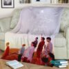 MUSIC BTS BANGTAN KPOP FLEECE BLANKET GIFT FOR FAN