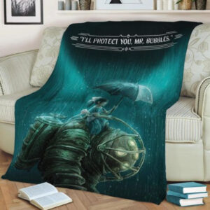 SAVING MISTER BUBBLES ANIME JAPAN BEST SELLER FLEECE BLANKET GIFT FOR FAN
