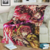 DEMON SLAYER FLEECE BLANKET GIFT FOR FAN
