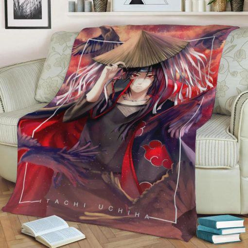 ITACHI UCHIHA ANIME JAPAN BEST SELLER FLEECE BLANKET GIFT FOR FAN ITACHI UCHIHA ANIME JAPAN BEST SELLER FLEECE BLANKET GIFT FOR FAN