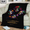 QUEEN QUOTES FLEECE BLANKET GIFT FOR FAN