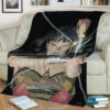 WONDER WOMAN DC FLEECE BLANKET GIFT FOR FAN