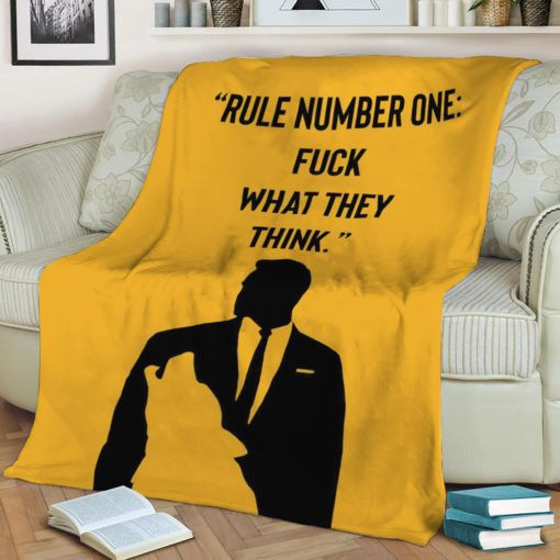RULE NUMBER ONE FLEECE BLANKET GIFT FOR FAN RULE NUMBER ONE FLEECE BLANKET GIFT FOR FAN