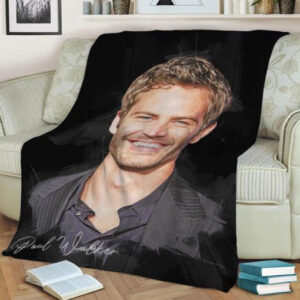 PAUL WALKER FLEECE BLANKET GIFT FOR FAN