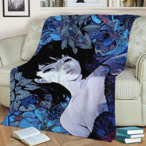 PERFECT BLUE SATOSHI KON FLEECE BLANKET GIFT FOR FAN PERFECT BLUE SATOSHI KON FLEECE BLANKET GIFT FOR FAN