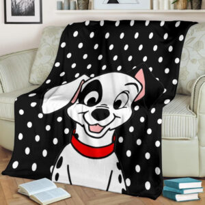 DALMATIAN PUPPY BEST SELLER FLEECE BLANKET GIFT FOR FAN