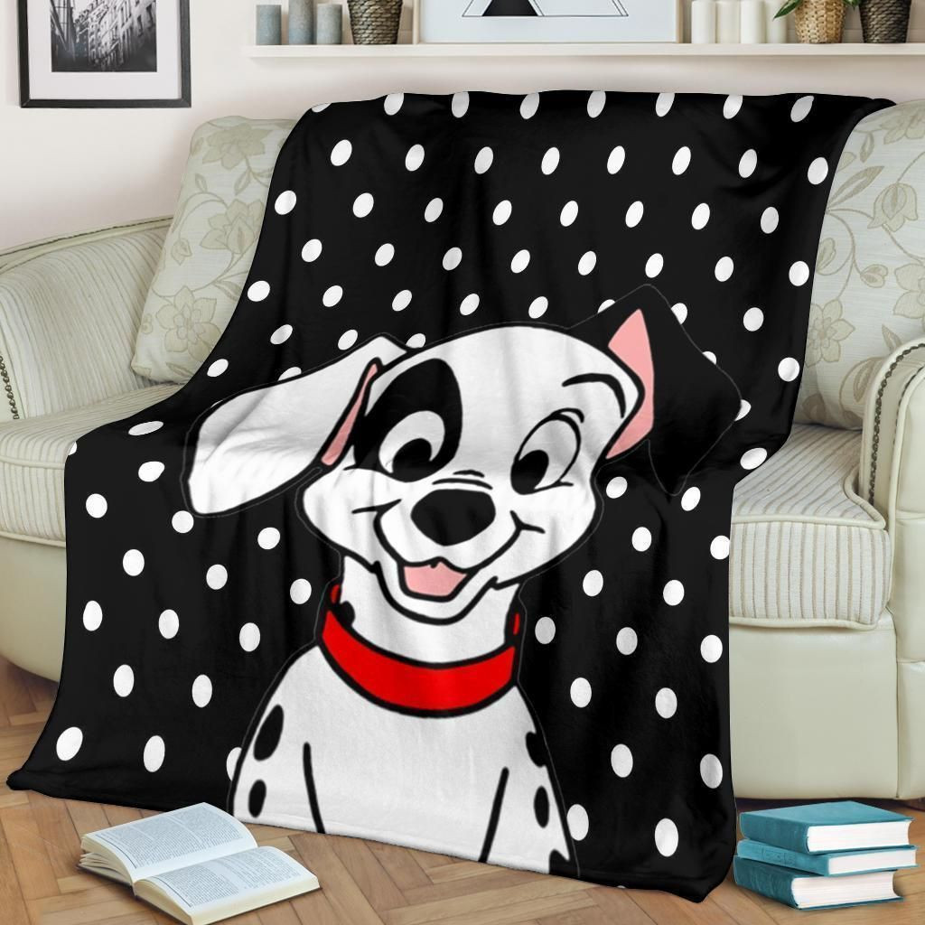 DALMATIAN PUPPY BEST SELLER FLEECE BLANKET GIFT FOR FAN DALMATIAN PUPPY BEST SELLER FLEECE BLANKET GIFT FOR FAN