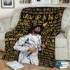 J COLE FLEECE BLANKET GIFT FOR FAN