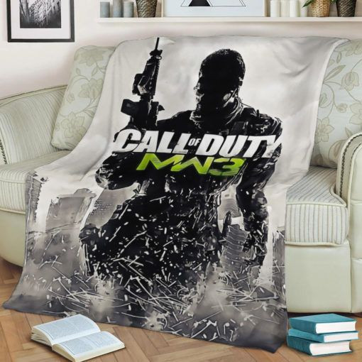 CALL OF DUTY FLEECE BLANKET GIFT FOR FAN CALL OF DUTY FLEECE BLANKET GIFT FOR FAN