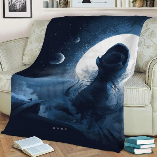 DUNE FLEECE BLANKET GIFT FOR FAN DUNE FLEECE BLANKET GIFT FOR FAN