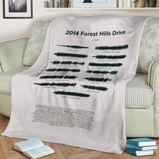 2014 FOREST HILLS DRIVE BEST SELLER FLEECE BLANKET GIFT FOR FAN 2014 FOREST HILLS DRIVE BEST SELLER FLEECE BLANKET GIFT FOR FAN