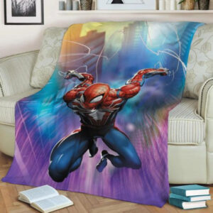 SPIDER MAN AVENGERS MARVEL FLEECE BLANKET GIFT FOR FAN