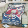 PENNYWISE CLOWN POSTER FLEECE BLANKET GIFT FOR FAN