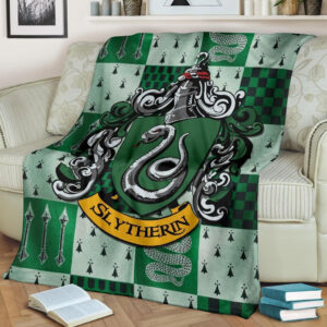 HARRY POTTER SLYTHERIN BEST SELLER FLEECE BLANKET GIFT FOR FAN