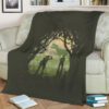 ELLIES DINOSAUR FLEECE BLANKET GIFT FOR FAN