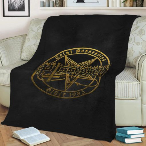 POSSESSED DEATH METAL LOGO FLEECE BLANKET GIFT FOR FAN POSSESSED DEATH METAL LOGO FLEECE BLANKET GIFT FOR FAN
