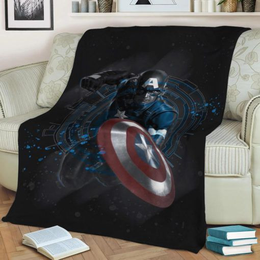 CAPTAIN AMERICA AVENGERS MARVEL FLEECE BLANKET GIFT FOR FAN CAPTAIN AMERICA AVENGERS MARVEL FLEECE BLANKET GIFT FOR FAN