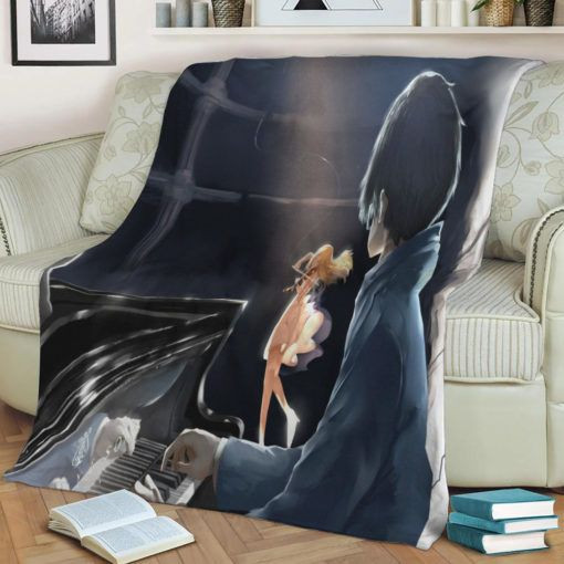 YOUR LIE IN APRIL BEST SELLER FLEECE BLANKET GIFT FOR FAN YOUR LIE IN APRIL BEST SELLER FLEECE BLANKET GIFT FOR FAN