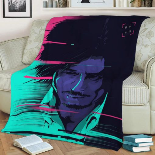 OLDBOY FLEECE BLANKET GIFT FOR FAN OLDBOY FLEECE BLANKET GIFT FOR FAN